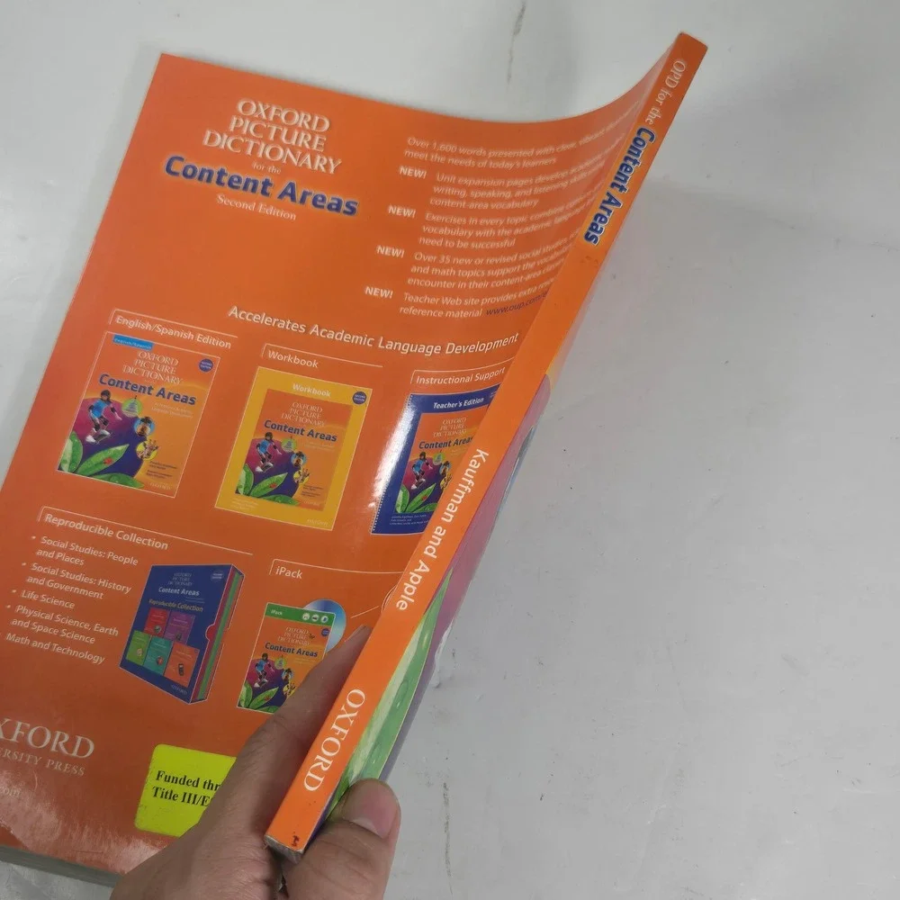 Oxford Picture Dictionary for the Content Areas‎ 2nd Edition Kauffman Apple 2010